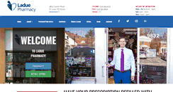 Desktop Screenshot of laduepharmacy.com